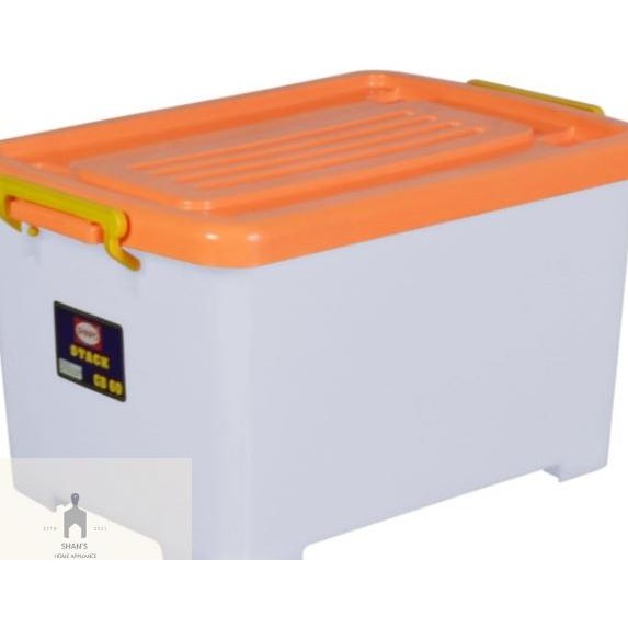 Shinpo Container Contener Kontener Kontainer Box Plastik Cb60 Liter