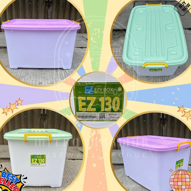 Container Box Ezy Clear Kontainer Box Ezy Warna 130 150 Liter