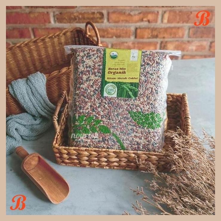 

| NN | LINGKAR ORGANIK, BERAS ORGANIK TIGA WARNA (RED, BROWN, BLACK) 2 KG