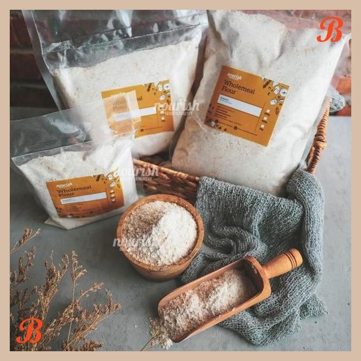 

| NN | WHOLE WHEAT FLOUR / WHOLE MEAL FLOUR / TEPUNG GANDUM UTUH 500 GR
