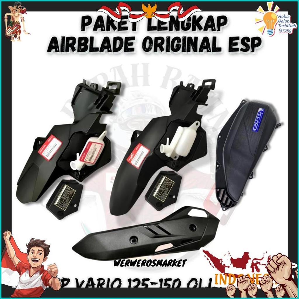 Hugger Spakbor Kolong Vario 125 Airblade Hugger Vario 150New Hugger Beat Pcx150 Airblade Motorcycle 