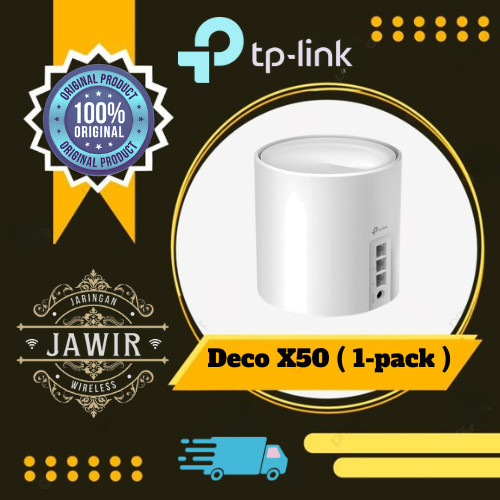 TP-Link Deco X50 1 PACK AX3000 Whole Home Mesh WiFi 6 System