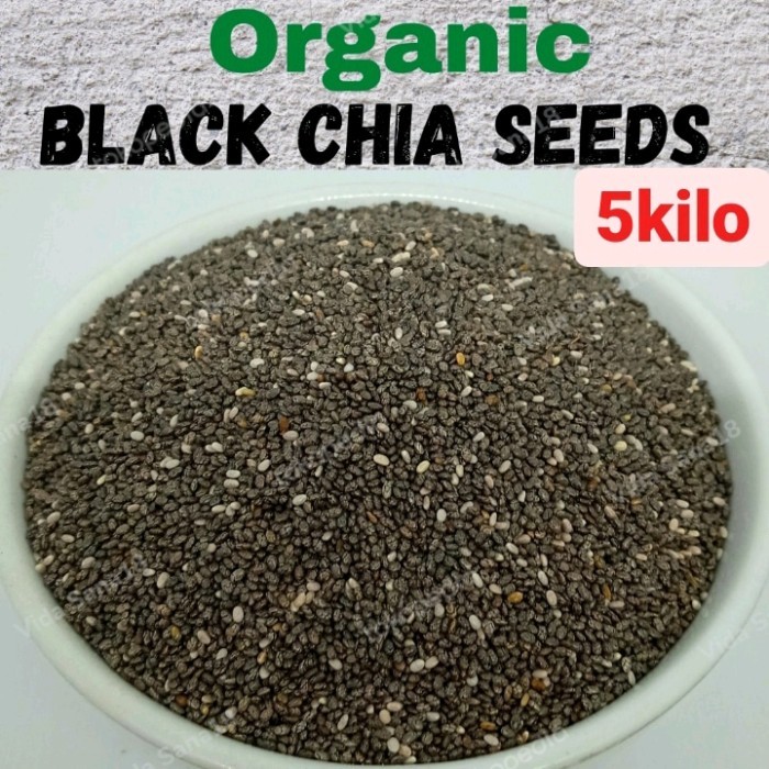 

Organic Black Chia Seeds 5kilo