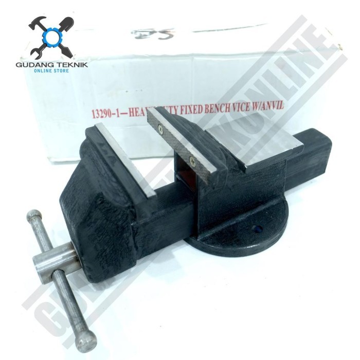 Catok Paron 8" BISON / Ragum Meja 8 Inch Tanggem Jepit BISON - Bench