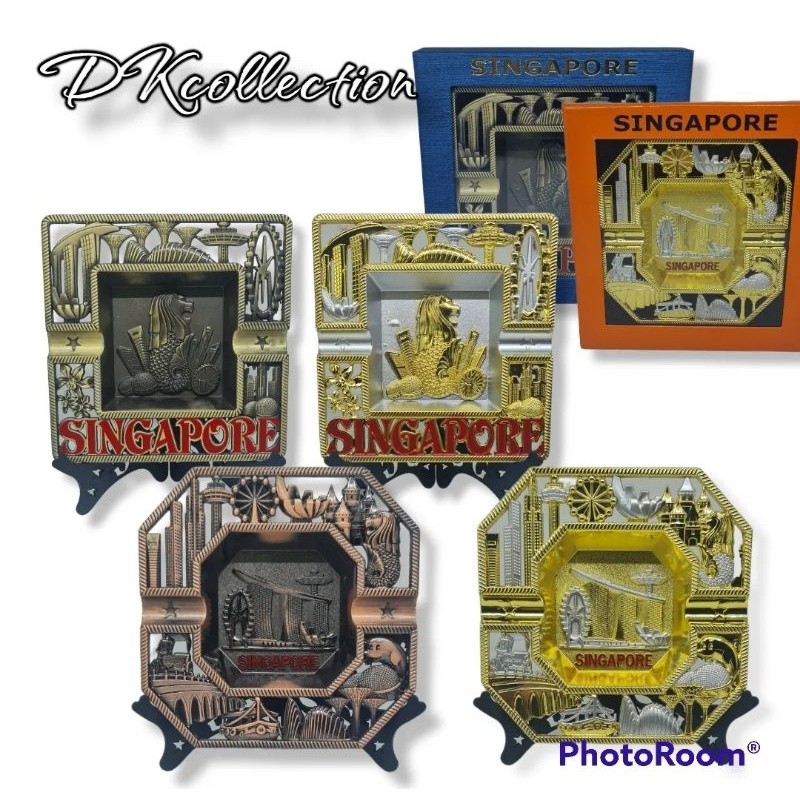 ASBAK SOUVENIR SINGAPURA ASBAK SINGAPURA PAJANGAN ASBAK INGAPORE SOUVENIR ASBAK SINGAPORE