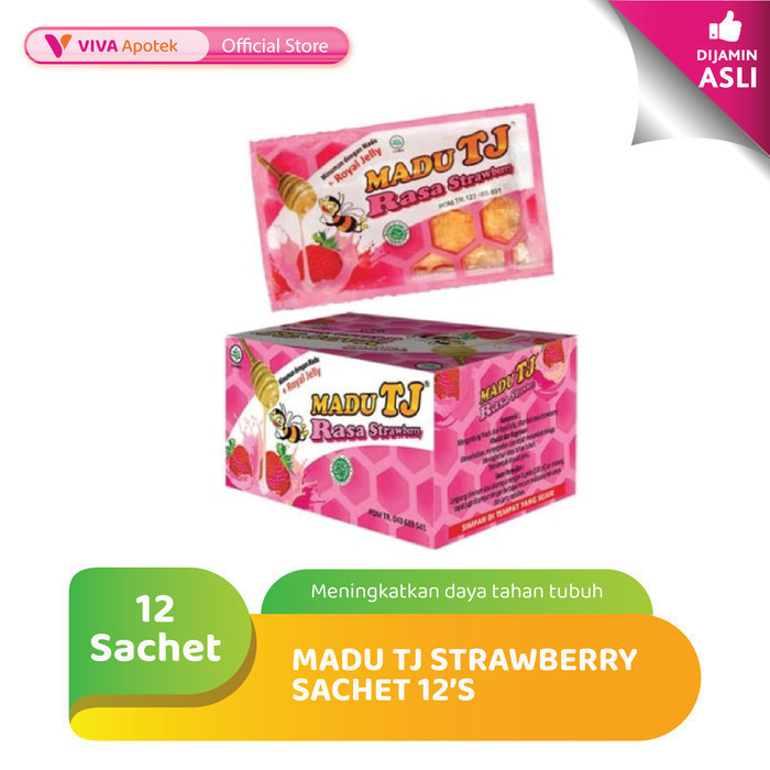 

Madu TJ Strawberry Meningkatkan Daya Tahan Tubuh (12 Sachet)