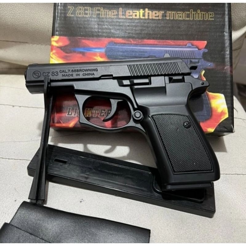 Korek Api Pistol Makarov Black Free Box & Sarung