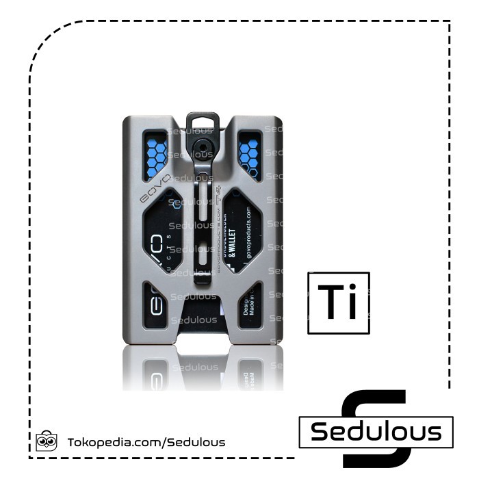 

Titanium GoVo Badge ID Card Holder/Wallet Tactical ID card