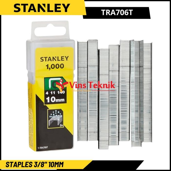 

Staples 10Mm Sharpshooter Staples 3/8" Stanley Tra706T