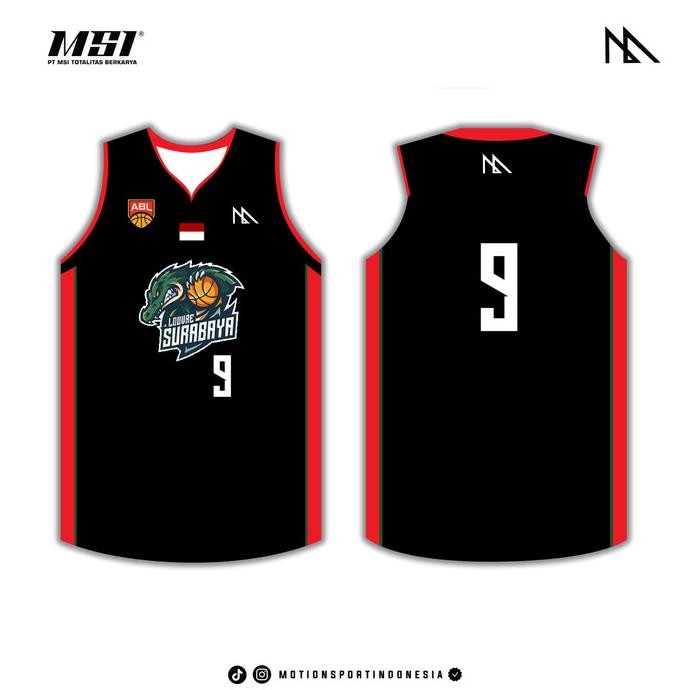 Jersey Basket MSI - Louvre ABL 2023 Black