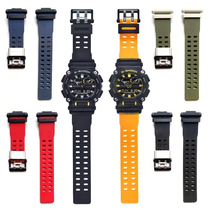 Jual Tali Jam Tangan Ga-900 Replacement Strap Rubber Ga 900