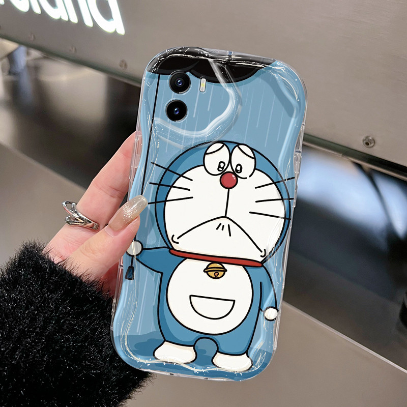 Casing Hp Untuk VIVO Y15s Y15a Y01 Y02s Case Casing HP pola Doraemon Cesing Kesing baru Softcase Sil