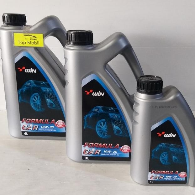 Oli Mesin Win Formula Car Sae 10W-30 Api Sl