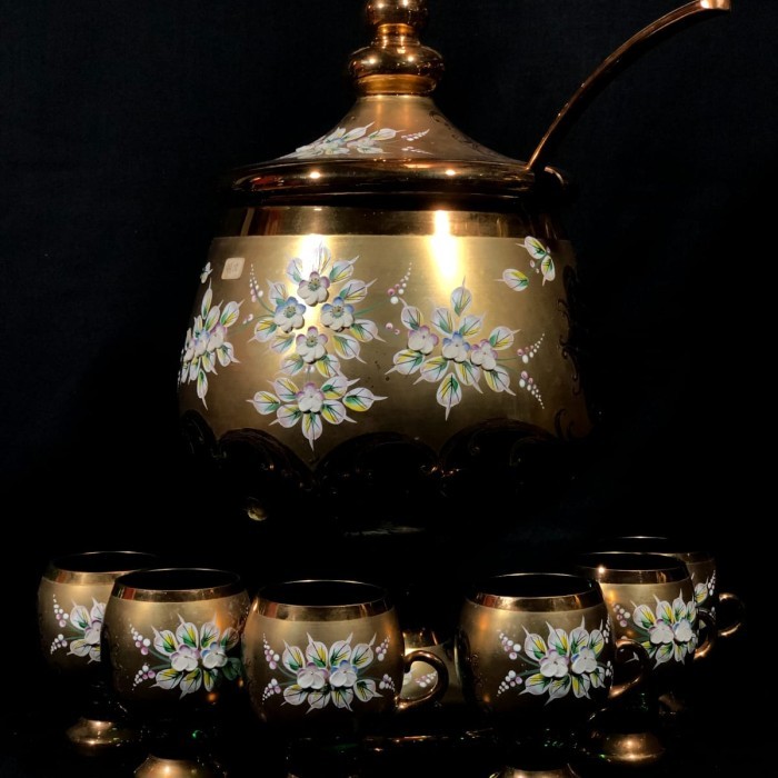 BOHEMIA KRISTAL ANTIK 1 SET