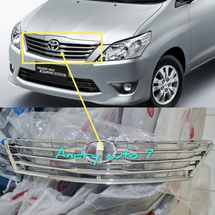 GRILL DEPAN TOYOTA GRAND INNOVA 2012 2013