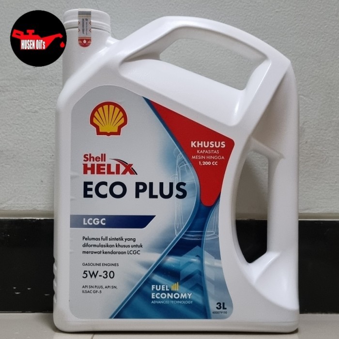 OLI SHELL HELIX ECO PLUS 5W30/5W-30 FULL SYNTHETIC LCGC (3L)