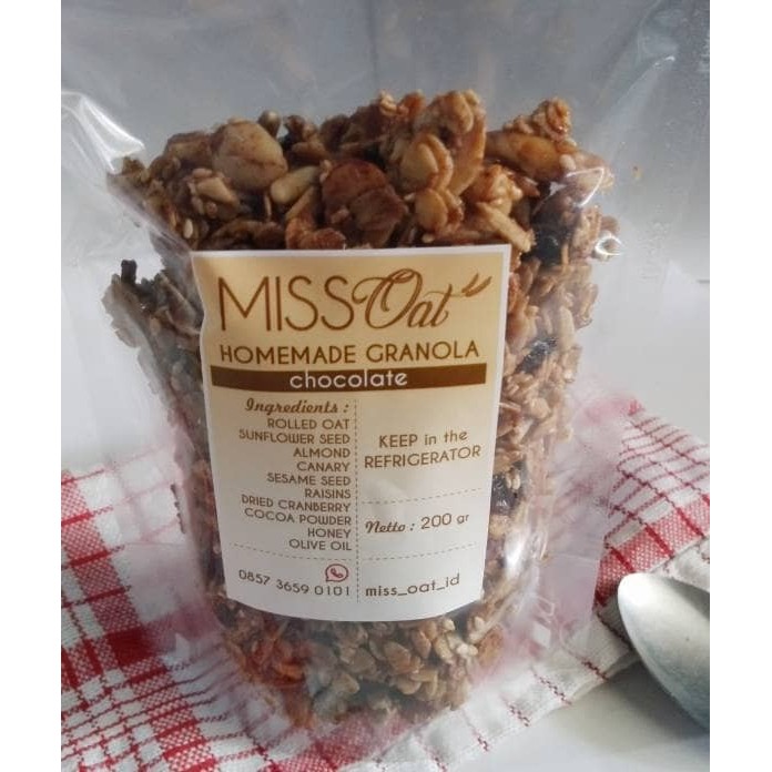

Chocolate Homemade Granola 1000 Gr