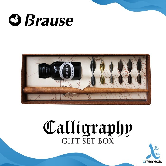 

Pena Kaligrafi Brause Calligraphy Gift Set Box