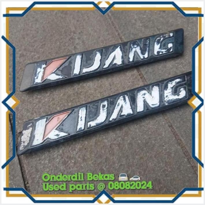 [OND] EMBLEM FENDER KIJANG SUPER GRAND ORIGINAL