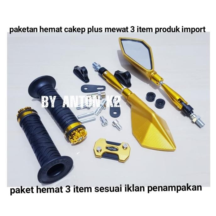 HANDGRIP/HANDFAT 3 VARIASI MOTOR BEAT KARBU-NEW-SCOOPY-VARIO-125-150 BNJ
