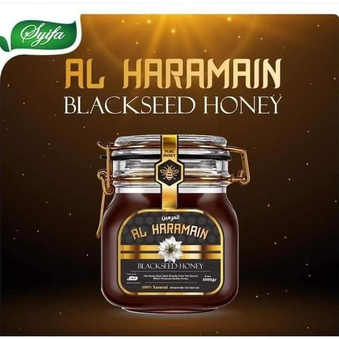 

Madu Arab Al-Haramain 1 Kg|Madu Habbatussauda Asli Blackseed Honey