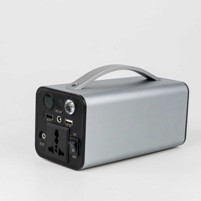 Power Station Portable Solar Generator Power Bank AC DC