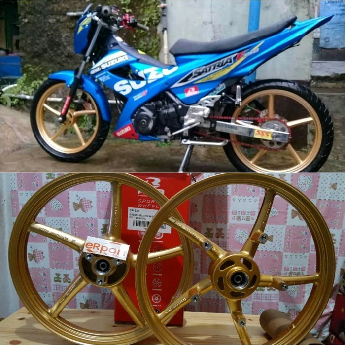 velg satria fu satria injeksi rcb racing boy