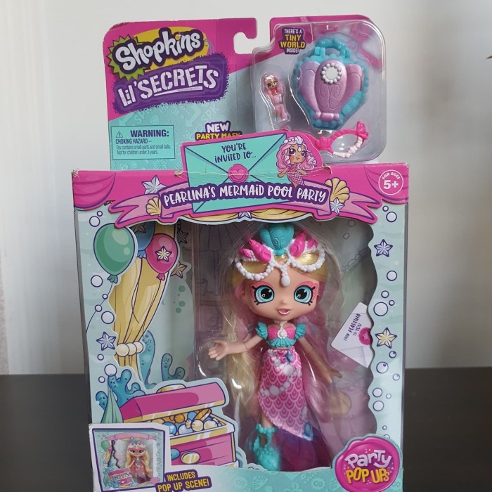 SHOPKINS SHOPPIES LIL SECRETS PEARLINA'S MERMAID POOL PARTY