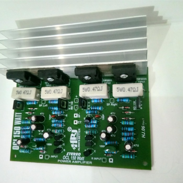 kit power 150 watt stereo