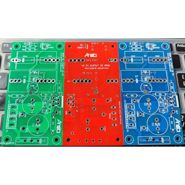 PCB Amplifier Gainclone ANDA GC LM1875 V2