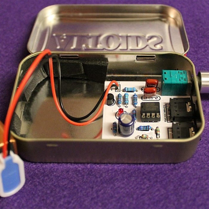 Cmoy Amplifier portable 9v