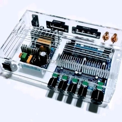 Box Amplifier TPA 3116D Bahan Acrylic - T08