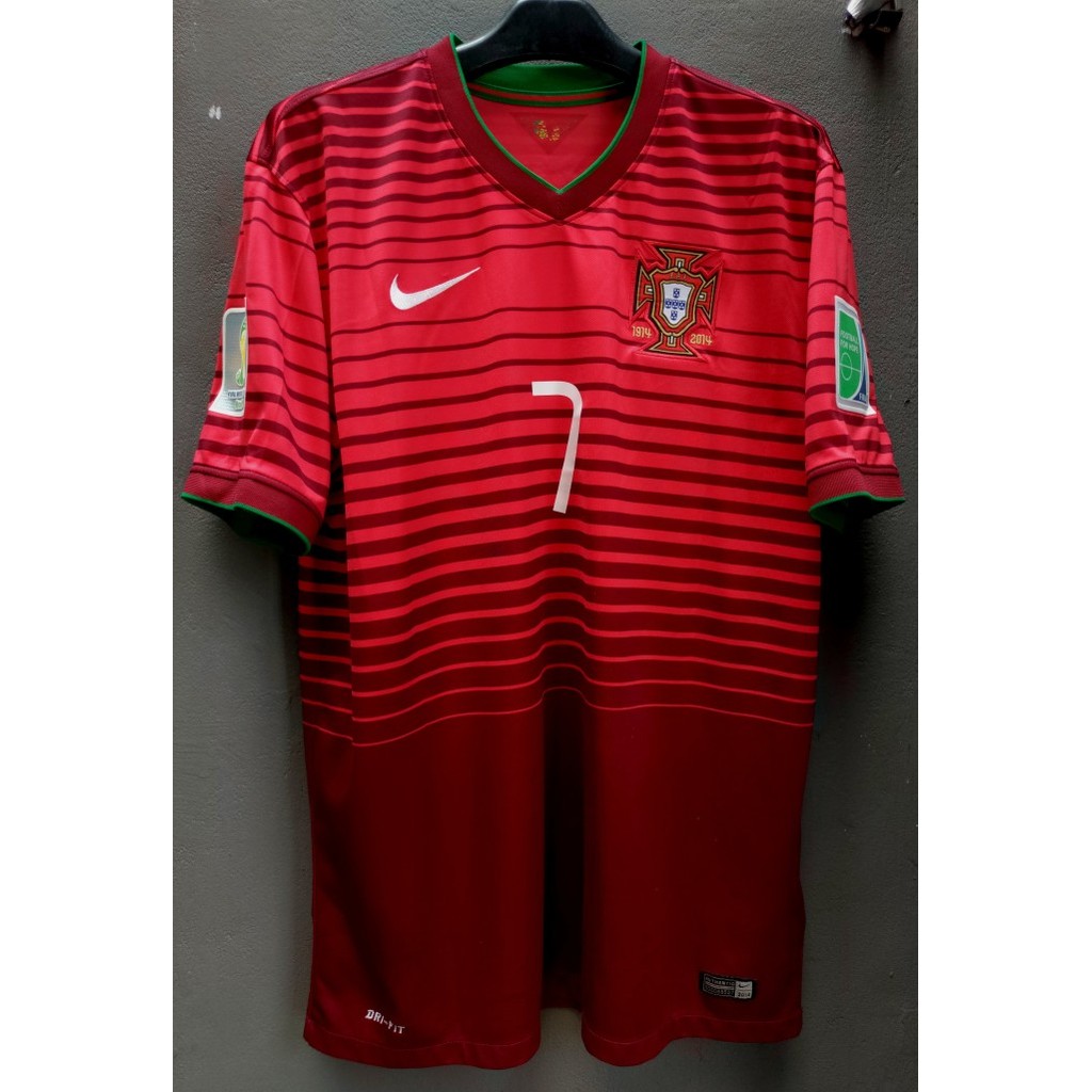 JERSEY ORIGINAL PORTUGAL HOME WORLD CUP 2014 RONALDO