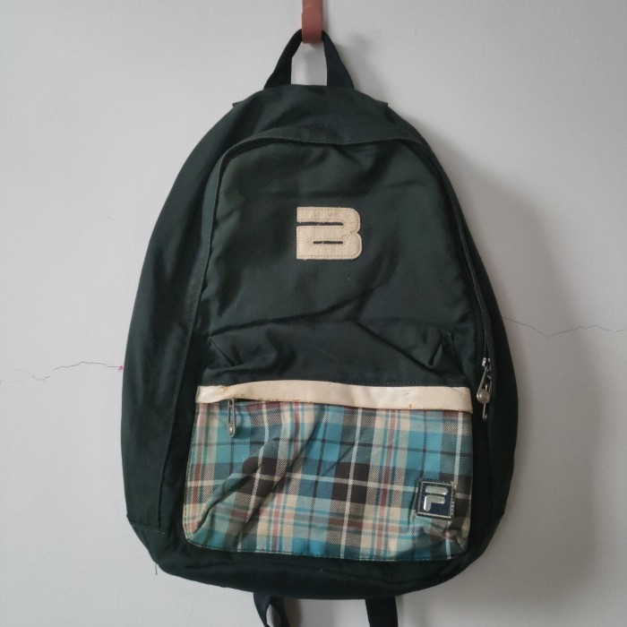 RANSEL FILA X BIGBANG MINUS KOTOR, KELOPEK, BOLONG