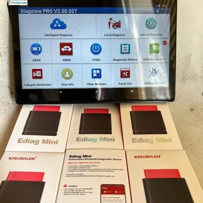 Scanner Mobil Thinkcar Pro Software Launch X Pro5 Gratis Update