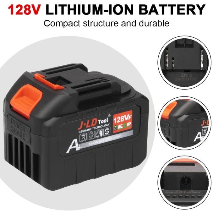 JLD 128VF Baterai Impact Baterai Bor 88VF Makita battery Cordless 36VF [terbaik]