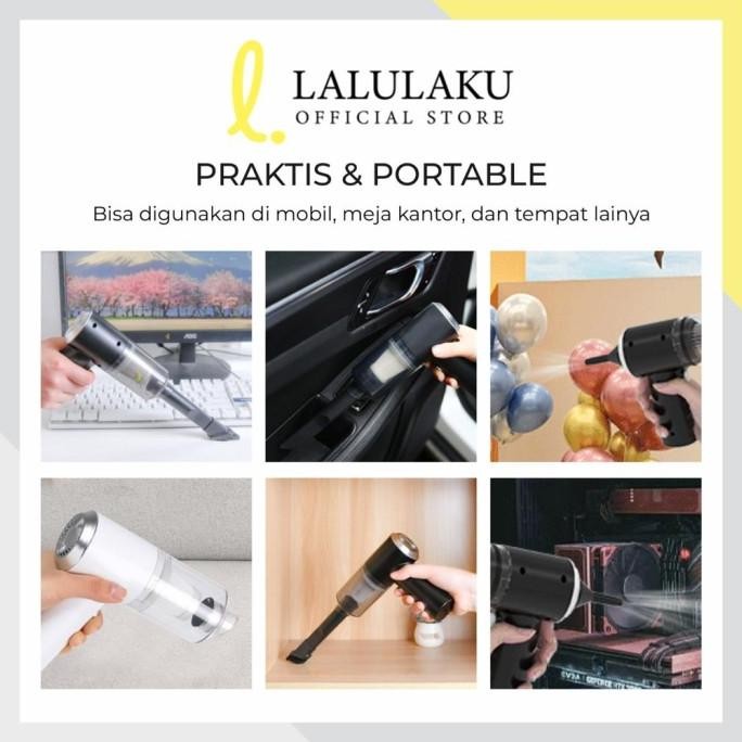 Vacuum Cleaner Portable Alat Penyedot Debu Serbaguna Mobil Vakum [terbaik]