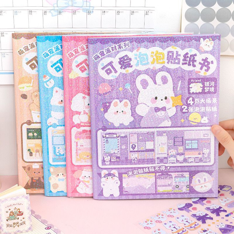

MURAH BUKU STIKER DIY BEAR STICKER QUITE BUSY BOOK VIRAL PREMIUM