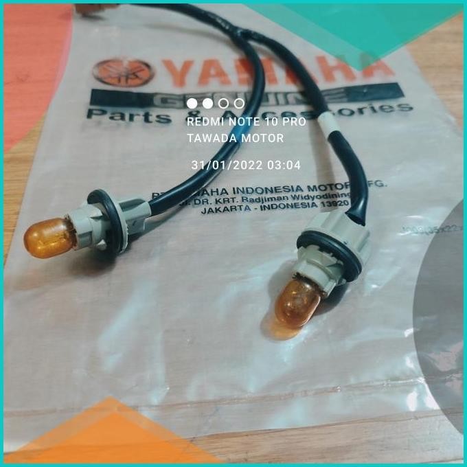 SOKET FITTING LAMPU SEN SEIN BELAKANG ALL NEW NMAX 155 140BZ4 perkaka