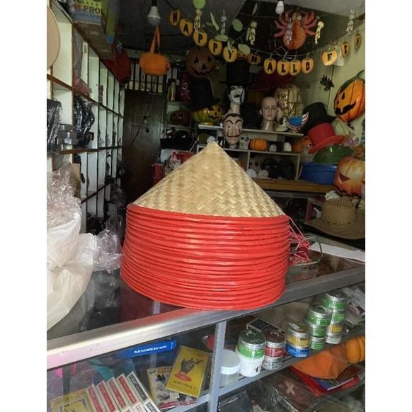 GHT topi bambu petani topi caping TERLARIS