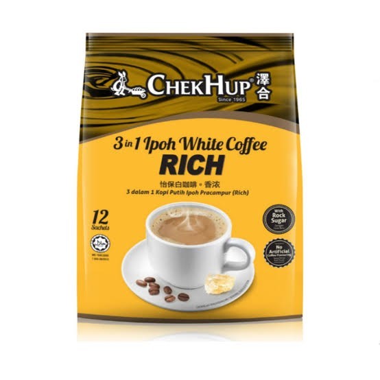 

Bya - Chek Hup 3 In 1White Coffee ( Rich ) 12 Sachet X 25 Gr