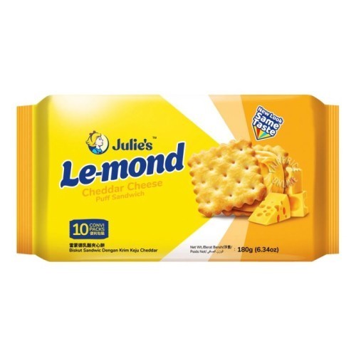 

Bya - Julie'S Le-Mond Cheddar Cheese Puff Sandwich 8 Pack X 180 Gr