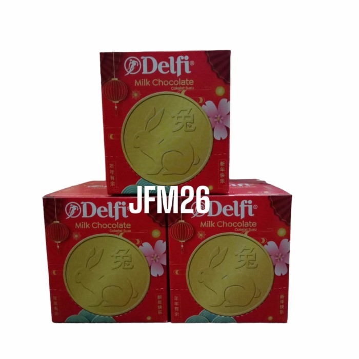 

Bya - Delfi Milk Chocolate Coin 10 X 25 Gr Imlek ( Kelinci Edition )