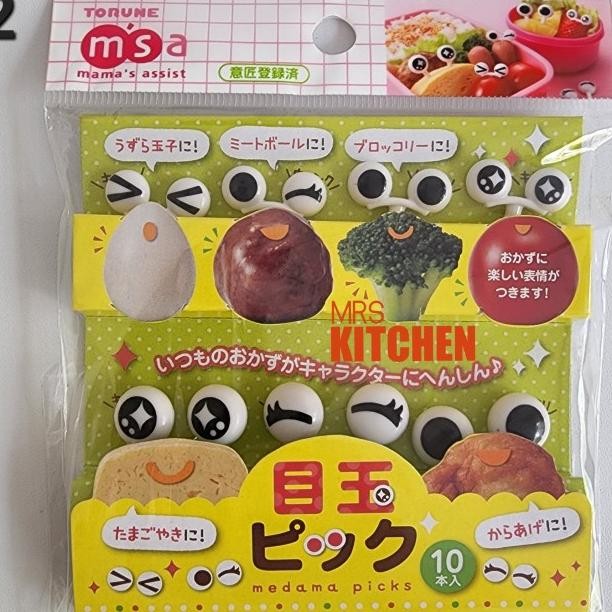 Torune Bento Pis Daun Mata Tusukan Bento Tusuk Buah Makanan Anak