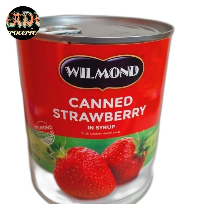 

Bya - Strawberry Canned In Syrup Wilmond 825G Buah Stroberi Dalam Sirup Strowberi Kaleng Ea