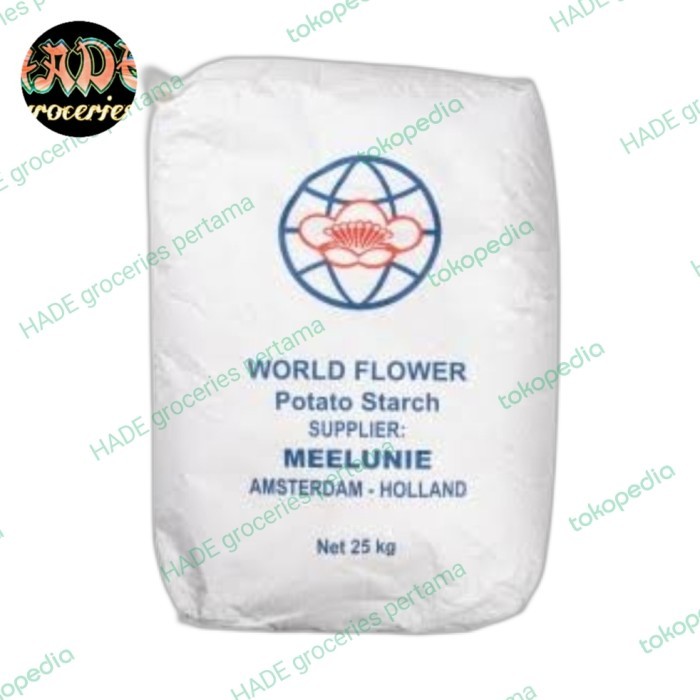 

Bya - Potato Strach Meelunie 25Kg Holland Amsterdam Tepung Sanfen Sangfen Sampen Gosend