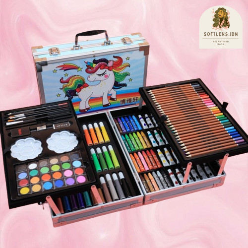 

CRAYON SET 145 PCS MODEL KOPER - PONY BLUE