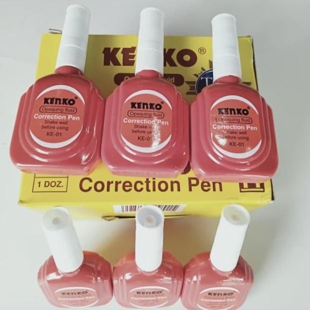 

Tipex Cair Kenko Merah Ke-01 I Correction