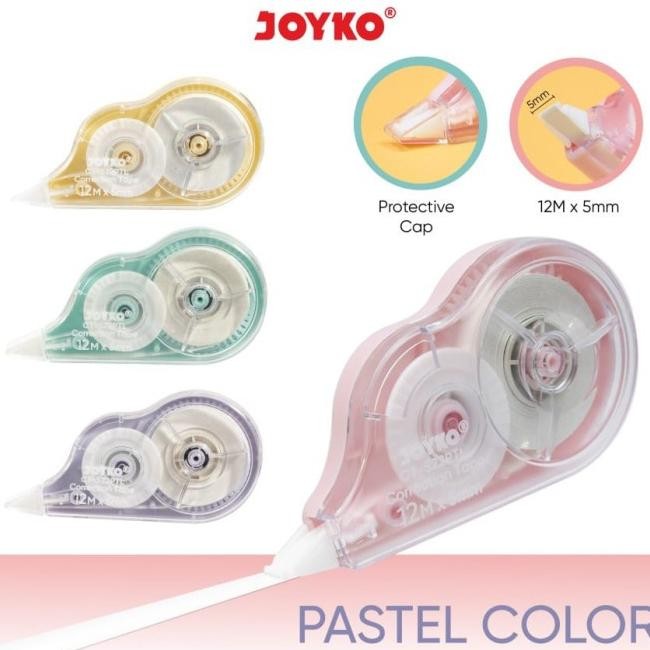 

(Lusin) Tipex Correction Tape Kertas - Joyko 522 Ptl