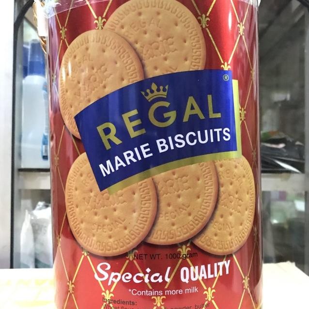 

Regal Marie Biscuit Kaleng 1Kg